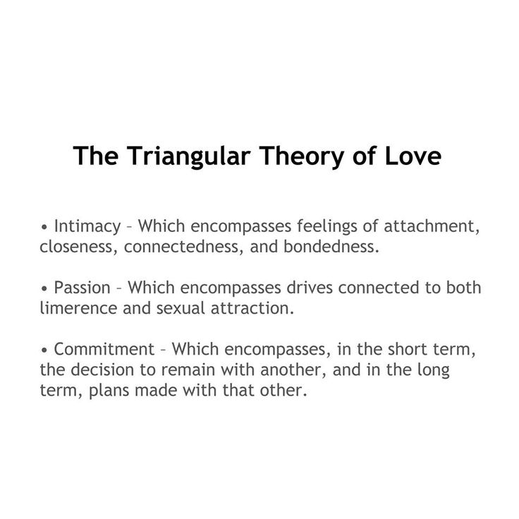 Exploring The Triangular Theory Of Love