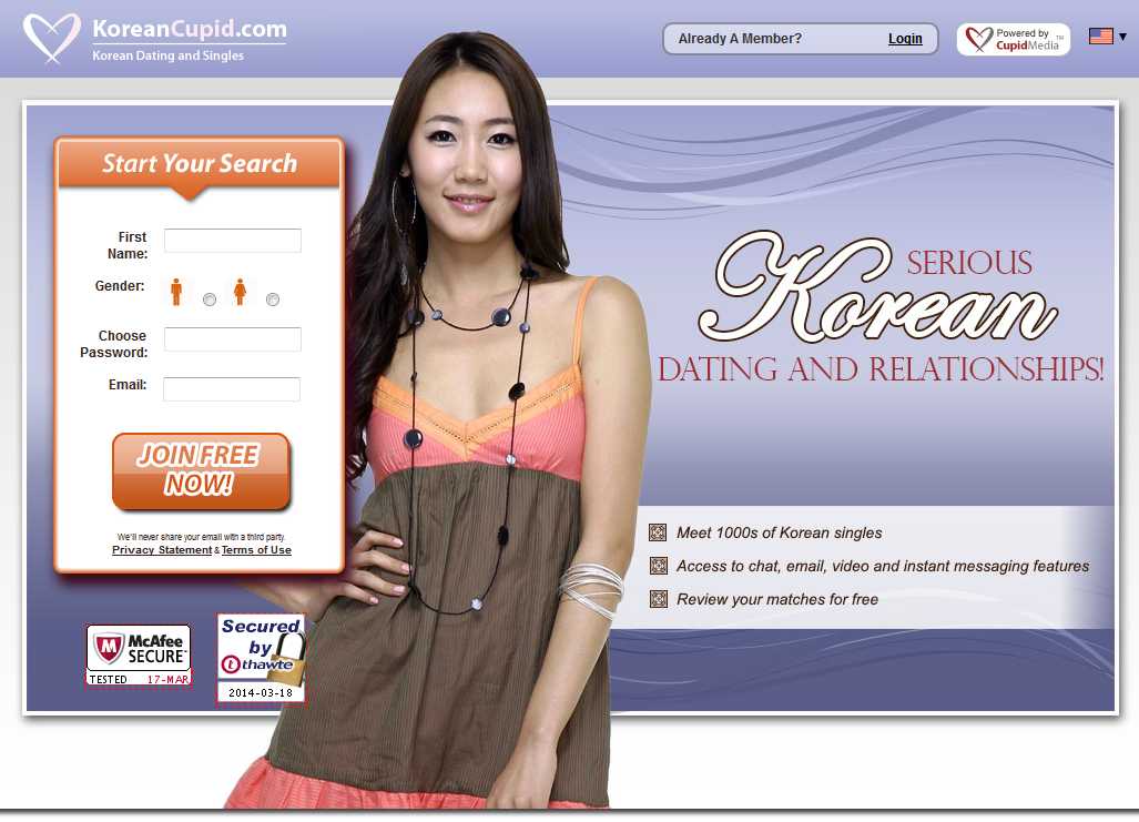 Website Free Dating Korean