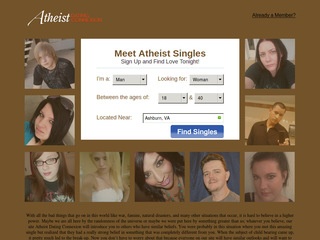 free atheist dating site