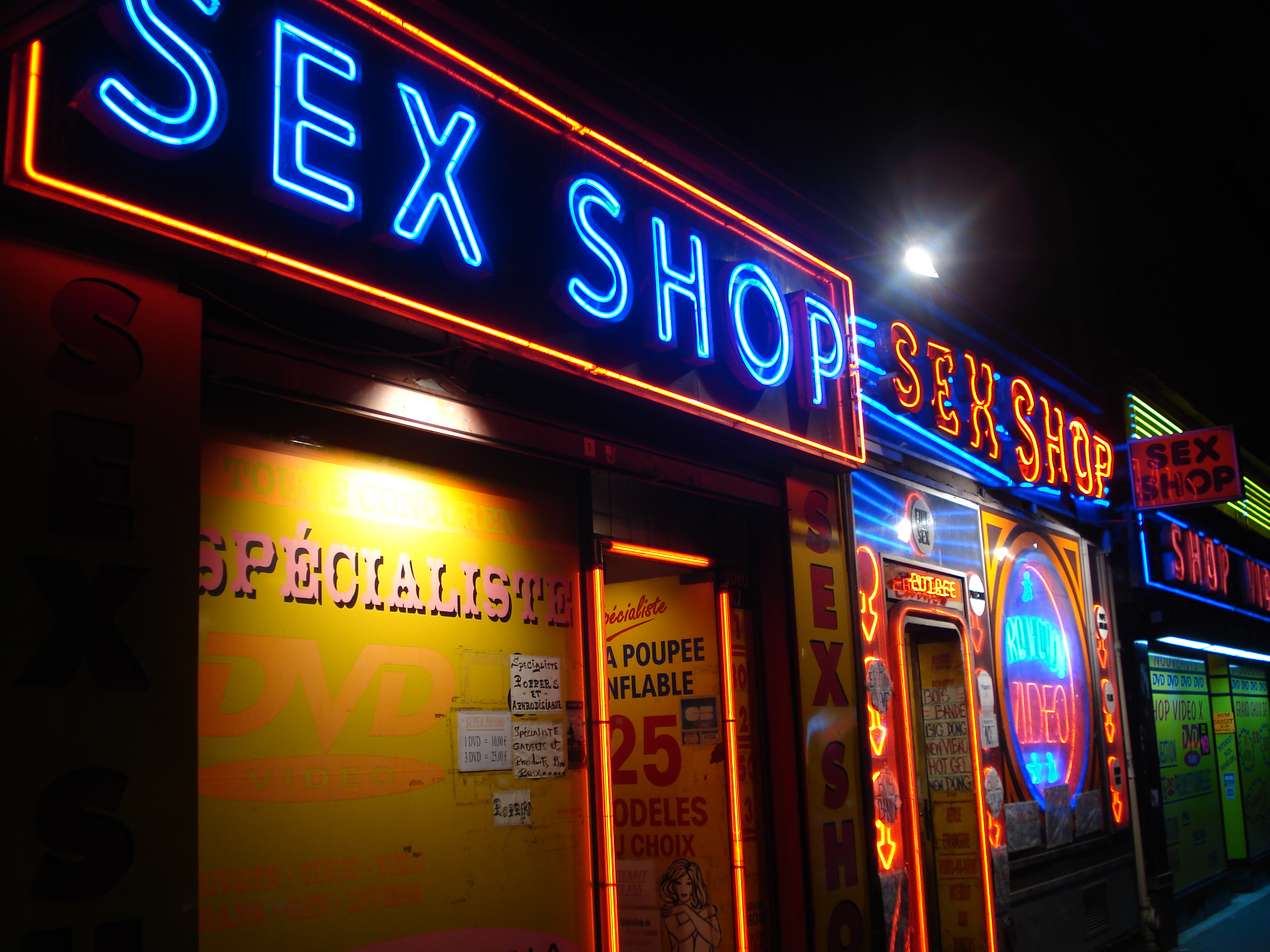 Sex Store France 18 Shops Paris Adult Toy In