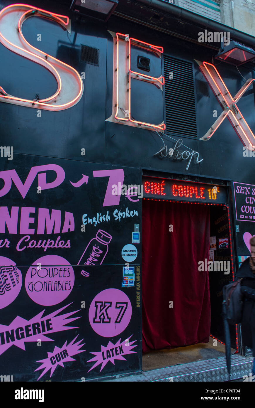 Brussels Shops Sex Cinema Paris